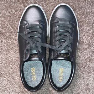 Guess LA Silver/Gray Shoes Perfect condition